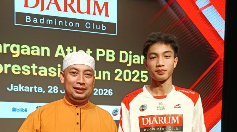 Murid SMA NU Al Ma’ruf Kudus Raih Penghargaan Atlet PB Djarum pada Kejurnas PBSI 2025