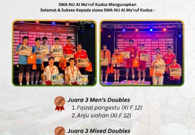 Prestasi Internasional! Atlet Muda SMA NU Al Ma’ruf Kudus Raih Juara di Yonex Dutch Junior International