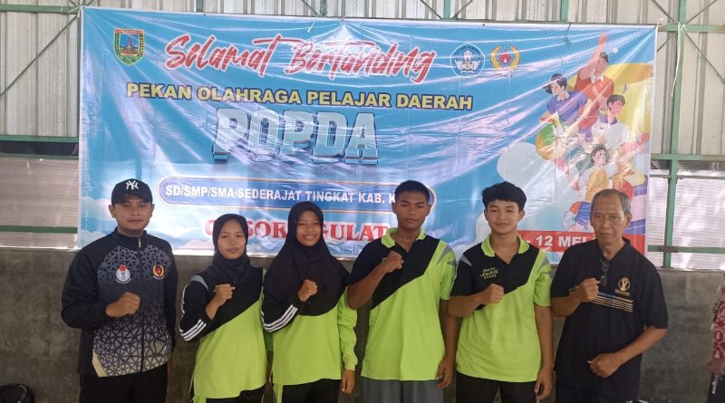 Tangguh di Arena, Siswa SMA NU Al Ma’ruf Kudus Borong Prestasi Gulat di POPDA Kabupaten Kudus 2026