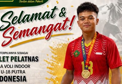 Bimo Reno Prakoso Perkuat Timnas U-18 Indonesia di AVC Boys U18 Volleyball Championship 2026