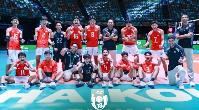 Bimo Reno Prakoso Tuntaskan Kiprah Bersama Timnas Indonesia di AVC Boys U18 Volleyball Championship 2026