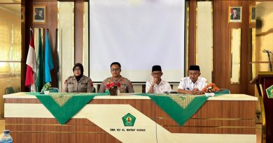 SMA NU Al Ma’ruf Kudus Gelar Pelatihan AI Bersama Polres Kudus, Bekali Murid Hadapi Era Digital